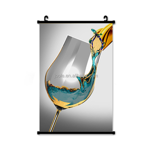 <span class=keywords><strong>Peinture</strong></span> décorative en verre de vin cristal, adapté au mur de fond du restaurant et du bar, art simple, <span class=keywords><strong>littérature</strong></span> européenne - Product Image 6