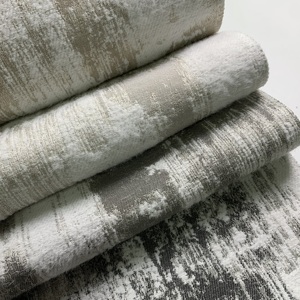 LS2318-03 thanh lịch thiết kế hiện đại màn văn phòng khách sạn rèm cửa valances chải pha trộn nhà vải điện tùy chỉnh - Product Image 5