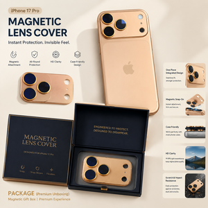 Anillo Protector de Lente Magnético AR AF de Aleación Metálica para <span class=keywords><strong>iPhone</strong></span> 17 Pro Max, Venta al por Mayor de Fábrica - Product Image 2