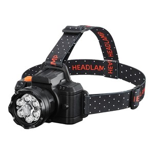 Headlamp Led Rechargeable Battery 120 Lm W White Light Outdoor <b>Camping</b> <b>Hiking</b> Fishing - Product Image 1