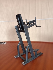 상업용 스틸 바디 체육관 장비 근력 훈련 수직 무릎 업/딥 - Product Image 2