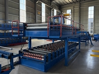 Machine à fabriquer des panneaux sandwich pour l'isolation des murs de bâtiment EPS XPS OSB