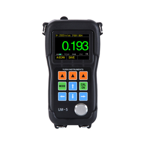 YUSHI Jauge d'épaisseur ultrasonique portable Série UM-5 0,5 mm-508 mm, fonctions A-Scan et B-Scan, affichage couleur, mesure traversant les revêtements, NDT CE ISO - Product Image 2