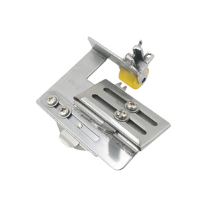 Machine à plier à plat avec rouleaux supérieurs et inférieurs, équipement de plissage pour jupes et dentelles, double couche, pied presseur réglable en acier - Product Image 4