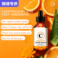 Sérum Visage Hydratant Éclaircissant Antioxydant en Gros à la Vitamine C, Vitamine E, Acide Hyaluronique et Aloe Vera – Marque Privée