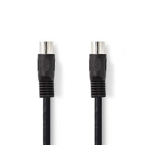 5 Pin Din Male <b>Cable</b> 2.0m Black Audio <b>Video</b> Connection - Product Image 2