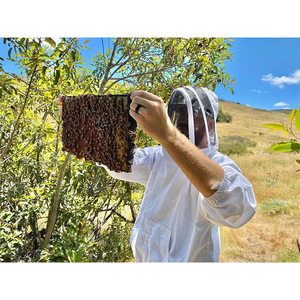 ชุดผึ้งระบายอากาศได้ดี3ชั้นสำหรับงานเลี้ยงผึ้งเสื้อแจ็กเก็ตผ้าฝ้ายโพลีพร้อมพิมพ์ลาย - Product Image 2