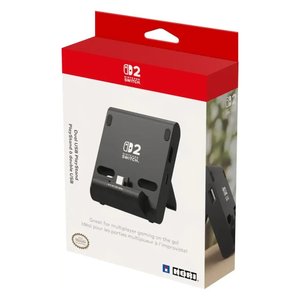 Base ricarica <b>SWITCH</b> 2 Dual USB PlayStand Black NSX 002E - Product Image 1