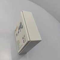 Boîtes d'emballage de luxe personnalisées en papier couché pour écouteurs et haut-parleurs, avec gaufrage, matériaux recyclés, doublure en éponge et pelliculage mat