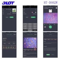 Gadget Teknologi Kecantikan Pintar Analisis Kulit Wifi untuk Perangkat iOS dan Android, Penguji Wajah Nirkabel untuk Perawatan Kulit
