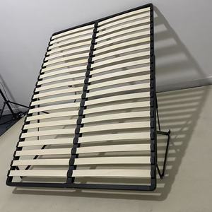 XinYue Yeni Tasarım Depolama Fonksiyonlu Karyola, Kavak Yaylı Ahşap Çıtalar, Sağlam Yapı, 200-400kg Taşıma Kapasitesi - Product Image 2