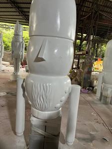 Soldat <span class=keywords><strong>Casse</strong></span>-<span class=keywords><strong>Noisette</strong></span> géant en résine personnalisé, taille personnalisée, ornement de Noël rose - Product Image 6