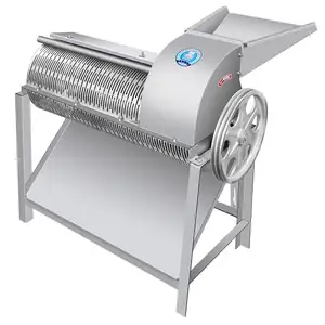 Automatische Home Kleine Aprikosen maschine Aprikose Walnuss Schälmaschine Lebensmittel qualität Edelstahl Mandel Fleisch Sheller