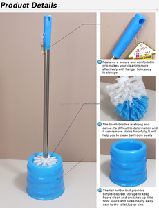 JY 1211 Venta al por Mayor de Fábrica Artículos por Menos de 1 Dólar Juego de Portaescobillas de Inodoro con Cabeza Redonda Producto de Limpieza <span class=keywords><strong>para</strong></span> <span class=keywords><strong>Baño</strong></span> de Plástico - Product Image 6