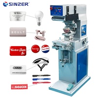Venta Directa de Fábrica: Máquina de Tampografía Semiautomática de 1 Color con Intercambiador de Calor por Aire para Juguetes de Plástico y Bloques de Construcción