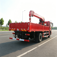 Grue mobile de haute qualité de 8 tonnes avec grue hydraulique rotative à 360 degrés à vendre