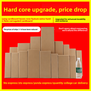 Long Rectangular <b>Cardboard</b> <b>Boxes</b> Multi Size Shipping Packaging for Flower Bottle <b>Storage</b> - Product Image 3