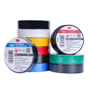 Cinta Aislante Eléctrica <span class=keywords><strong>3M</strong></span> 160/150 de Uso General, Cinta de PVC Resistente a Alto Voltaje - Product Image 1