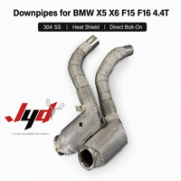 Tuyau d'échappement JYD pour BMW X5 F15 X6 F16 4.4T 2013-2018, acier inoxydable 304, tuyau d'échappement haute performance à haut débit