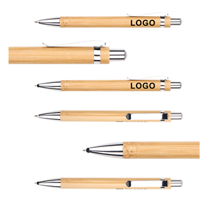 Bolígrafos de bambú respetuosos con el medio ambiente, de madera, con logotipo personalizado, regalo de alta calidad - Product Image 5