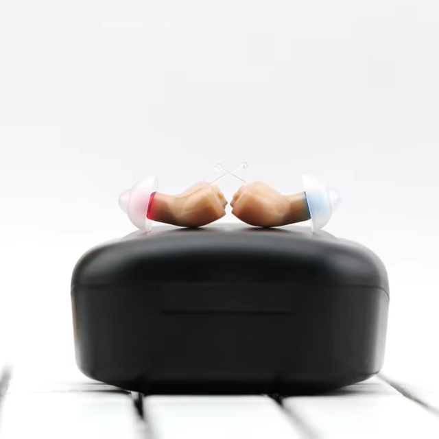 Self-Fitting Rechargeable OTC Hearing Aids In-ear CIC Digital Processing 2-Channel Class I Noise Reduction All-Day Hearing