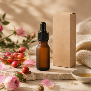 Huile de rose musquée pure concentrée de qualité supérieure, huile nourrissante intensive, sérum naturel pour le visage, huile pour la cicatrisation des plaies - Product Image 2