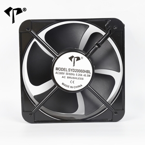 พัดลมระบายความร้อน AC รุ่น SYD/OEM YD20060HBL ขนาด 200*200*60 มม. 110/220/380V 2500-2600 รอบต่อนาที แรงดันน้ำแบบคงที่ 8.8-9.52 มม. คุณภาพสูง แบบไร้แปรงถ่าน - Product Image 4