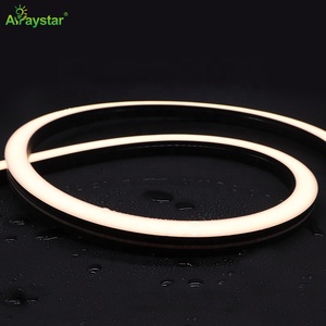 Bên Uốn Cong Điện Áp Cao 220V AC 3 Màu Đen + 1 Trắng Bề Mặt 16*16Mm LED Màu Đen Neon Linh Hoạt Dải Ánh Sáng 12W IP67 Không Thấm Nước - Product Image 4