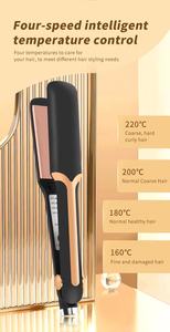 Piastra per capelli professionale 2096 ferro piatto personalizzato con piastra in ceramica elettrica e USB per hotel e rv - Product Image 6