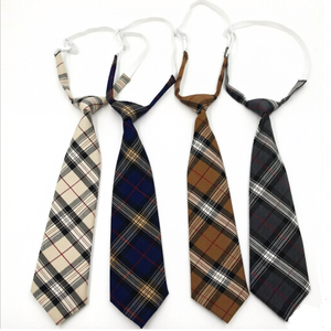 Accesorios para Túnica <span class=keywords><strong>de</strong></span> Graduación, Estilo Inglés, para Uso Colectivo, Sin Atar las Botas <span class=keywords><strong>Corbata</strong></span> <span class=keywords><strong>de</strong></span> Moño <span class=keywords><strong>con</strong></span> <span class=keywords><strong>Cuello</strong></span> a Cuadros TR - Product Image 2