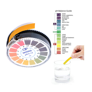 مؤشر شرائط <span class=keywords><strong>pH</strong></span> 5M <span class=keywords><strong>pH</strong></span> قياس المدى الكامل للجسم 0-14-<span class=keywords><strong>pH</strong></span>. الماء. اختبار التربة - Product Image 4