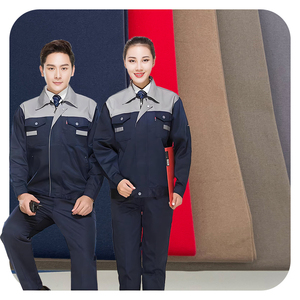 Cổ Trung Quốc Sản Xuất Sâu Màu Xanh 100% Bông Giá Rẻ Bảo Hộ Lao Động Vải Túi Vải Dệt Vải Vải-D197 - Product Image 1