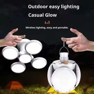 Lámpara Solar para Jardín, Luces de Carga para Exteriores, Luces para Puestos de Venta en Mercados Nocturnos, Lámparas de Emergencia - Product Image 2