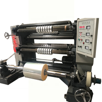 Fabricant fournit ordinateur vertical film refendage et rembobinage machine opp film refendeuse film aluminisé refendeuse