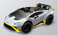 Voiture électrique télécommandée 12V pour enfants de 2 à 7 ans, en plastique, vente en gros fabricant