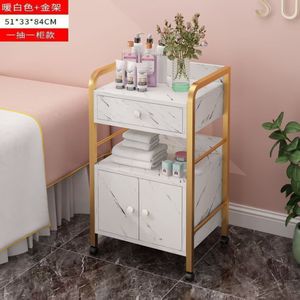 Z Low Price Modern Wood Salon Trolley <b>with</b> 4 <b>Wheels</b> for Beauty Salon Hotel Home Office Use - Product Image 6