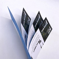 FSC papier d'impression personnalisé instructions publicitaires dépliant couleur service de dépliant Brochure de catalogue