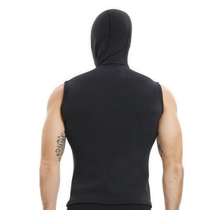 بدلة غوص من النيوبرين 3 ، سترة بغطاء رأس للرجال والنساء بلا أكمام ، سترة غوص للرياضات المائية والتزلج والغطس والصيد - Product Image 2