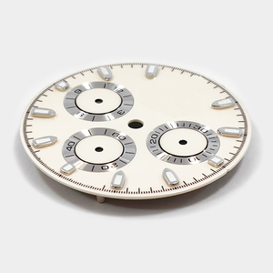 Accesorios para Relojes, Esfera Crema de 28.5mm 4130 para <span class=keywords><strong>DTN</strong></span> 116520 - Esfera Crema (panna cotta) - Product Image 4