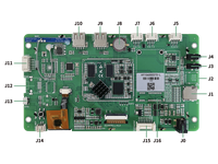 Proculus intégré 7 pouces industriel Android Intelligent affichage 16.7M couleur IPS écran RK3188 Android OS écran tactile capacitif