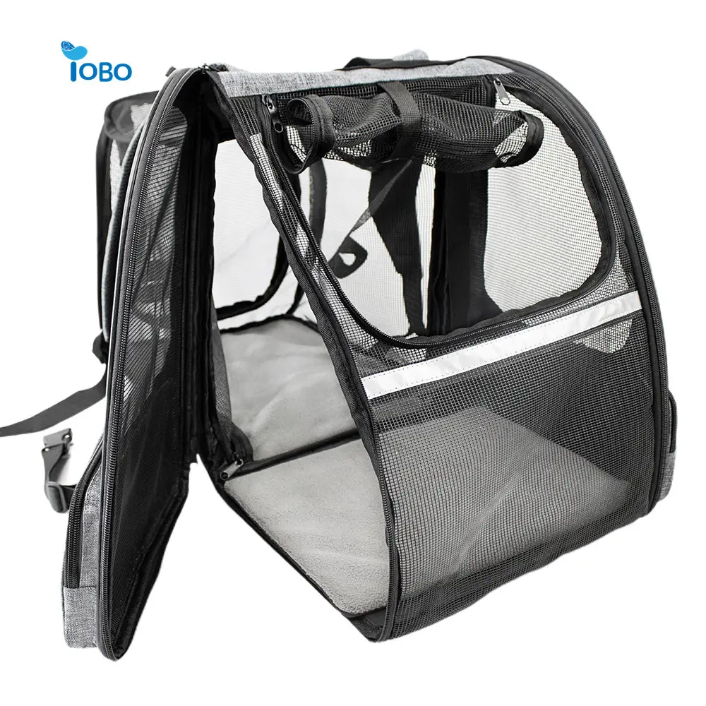 YOBO chien chat rétractable respirant grande activité espace nid animal de compagnie voyage voiture rehausseur siège sac de transport