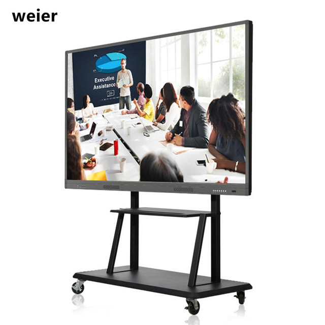 WEIER 75-Inch Interactive Android Multi Touch Whiteboard for Schools Interactive Whiteboard