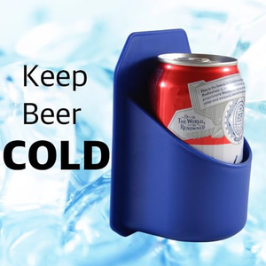 2026 New Bathroom <b>Accessories</b> Silicone Waterproof <b>Shower</b> Drink Beer <b>Holder</b> for Your Bathroom Set - Product Image 2