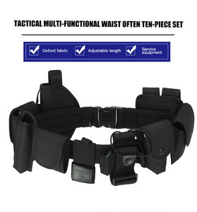 Lupu เข็มขัดสีดำหัวเข็มขัดยุทธวิธีรักษาความปลอดภัยกลางแจ้งแบบทนทานผ้าอ๊อกฟอร์ดหรูหราออกแบบได้ตามต้องการ - Product Image 6