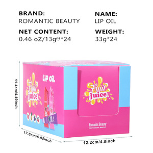 Aceite Labial con Sabor a Frutas y Ácido Hialurónico, con Llavero, Hidratante, Previene la Sequedad, Brillo Labial para Chicas - Product Image 5