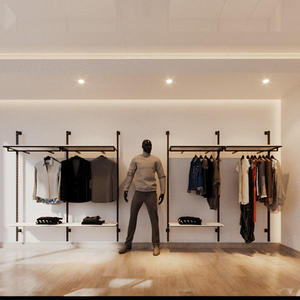 Perchero de Pared Metálico Personalizado para Ropa de Niños |   Exhibidores para Boutiques |   Muebles de Fábrica |   Diseño de Tienda Integral para Niños - Product Image 2