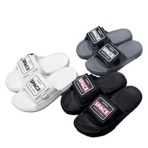 Sandales antidérapantes tendance automne pour l'extérieur, à bout ouvert, avec semelle intérieure en EVA et PVC, amorti souple, pour hommes et femmes, idéales pour hôtels et salons de beauté - Product Image 1