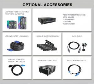 Pantalla LED P3.91 para Alquiler de Eventos, Ligera, Resistente al Agua, para Fondo de Escenario - Product Image 5