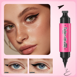 Tampon à eyeliner double tête en forme d'aile, tampon à eyeliner liquide waterproof et longue tenue - Product Image 5