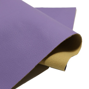 Cuir synthétique PU pour chaussures, couleur unie, écologique, avec support non tissé, origine Dongguan - Product Image 1